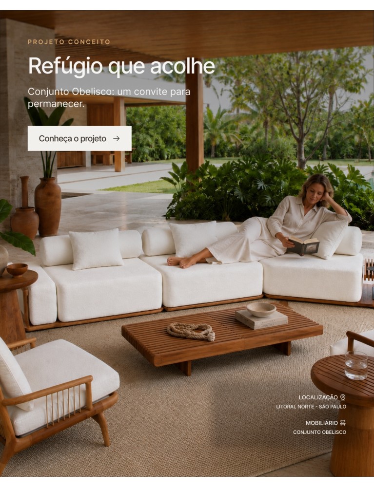 Refúgio que acolhe