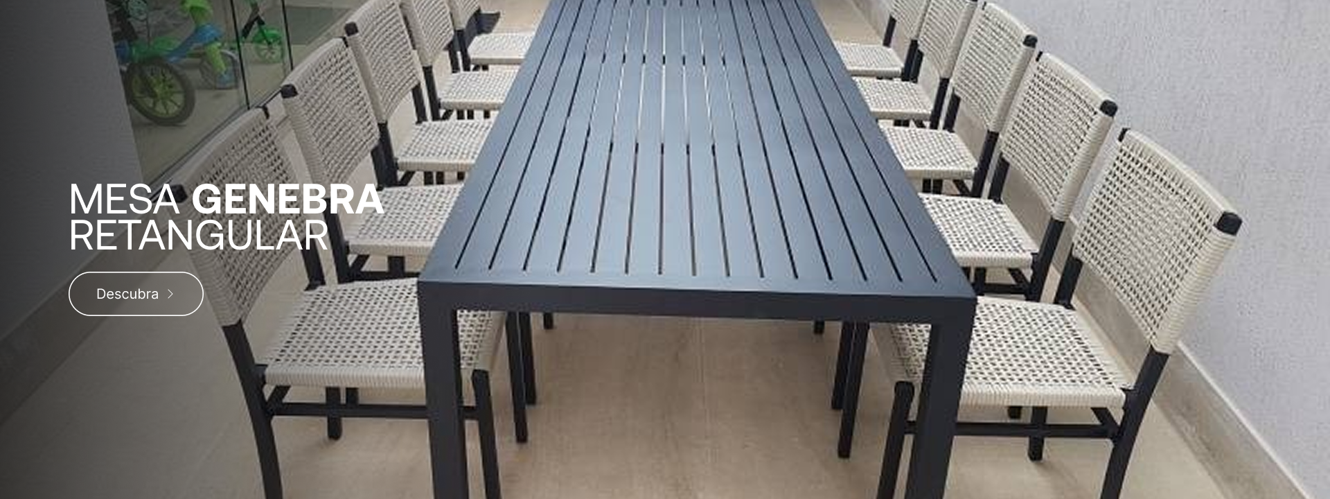 Mesa Genebra Retangular