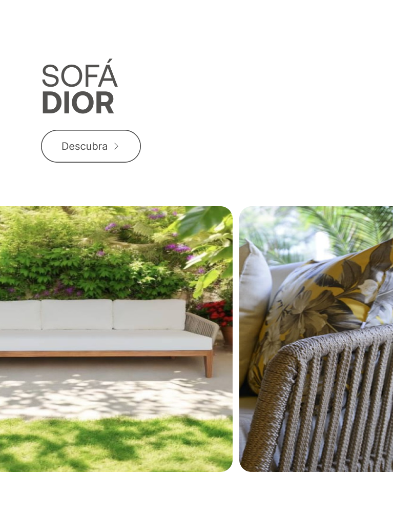 sofá  dior