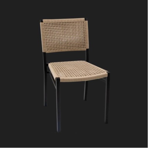 Cadeira Em Corda Náutica Genebra Sem Braço(05)