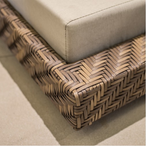 Espreguiçadeira Em Fibra Sintética Istambul