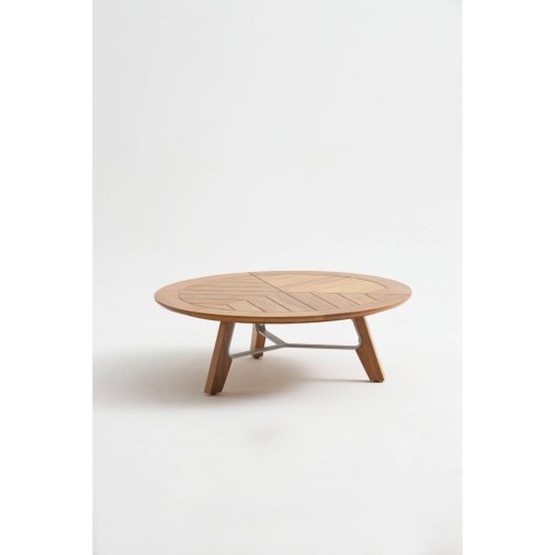 Mesa De Centro Em Madeira Teca Trempe (03)