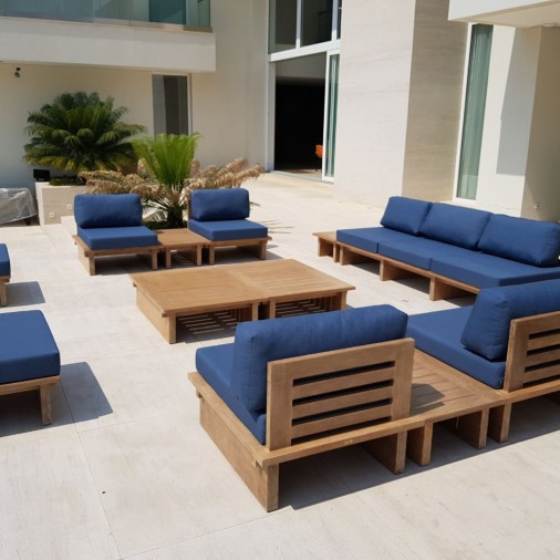 Mesa De Centro Em Madeira Cumarú Capri