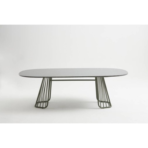 Mesa De Jantar Em Alumínio Manati Tampo De Granito (03)