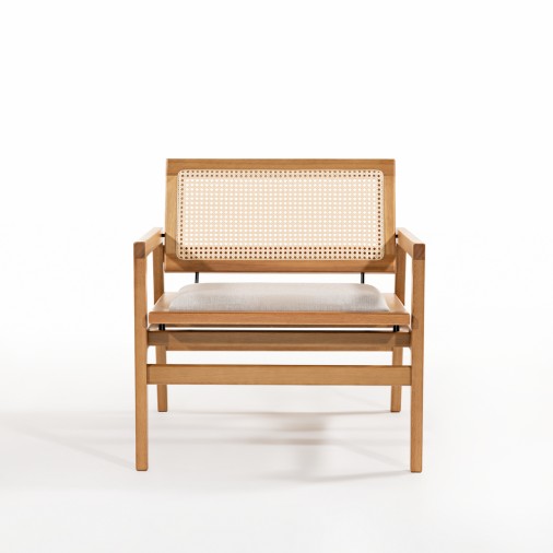 Poltrona Em Madeira Eucalipto Alba