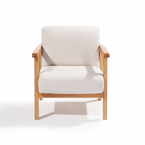 Poltrona Em Madeira Eucalipto E Corda Náutica Lindy