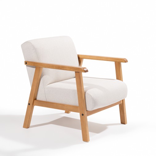 Poltrona Em Madeira Eucalipto E Corda Náutica Lindy