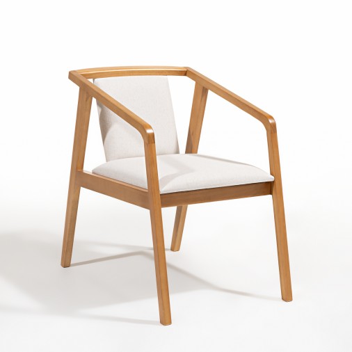 Poltrona Em Madeira Eucalipto Vega