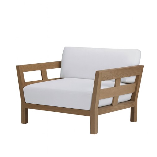 Poltrona Em Madeira Cumarú Aspen