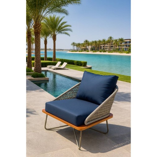 Poltrona Em Corda Náutica Rivera