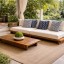 Módulo Em Madeira Cumarú Navagio Design 2 Lugares