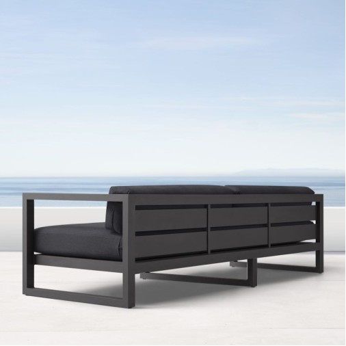 Sofá Em Alumínio Toronto 3 Lugares